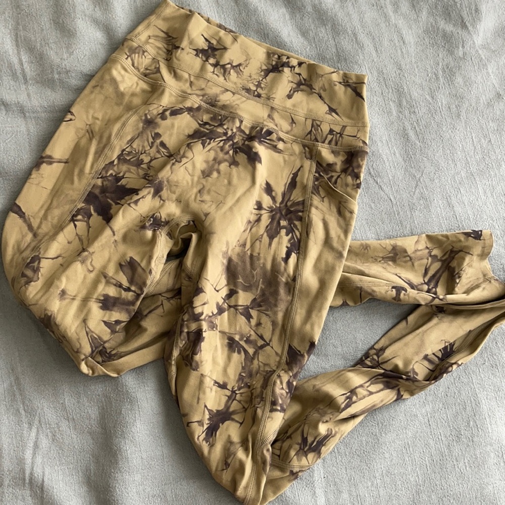 Alphalete Alphalux Force Legging In Cactus Green